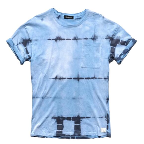 NWT! Blank NYC Tie Dye Pocket T-Shirt - Size Small - Picture 2 of 4